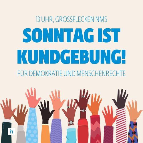 Der Runde Tisch für Toleranz und Demokratie Neumünster ruft am Sonntag von 13-14 Uhr zu einer Kundgebung für Demokratie...